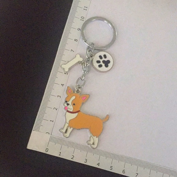 🍏50% OFF/3+...Chihuahua Dog Keychain (Brown) - Picture 5 of 10